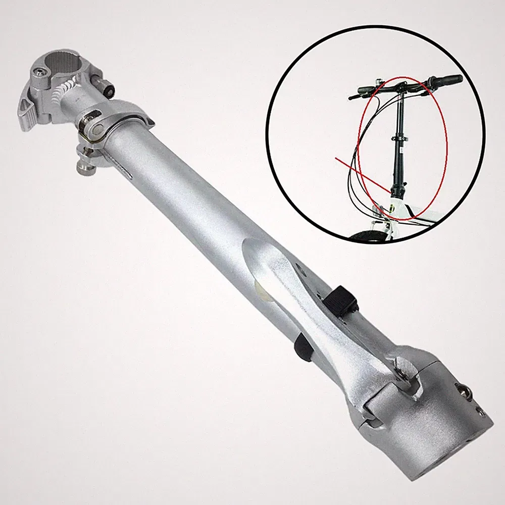 Ultraleicht Klapp Fahrrad Fahrrad Kopf Rohre passen 28,6mm Gabel Rohr Stem