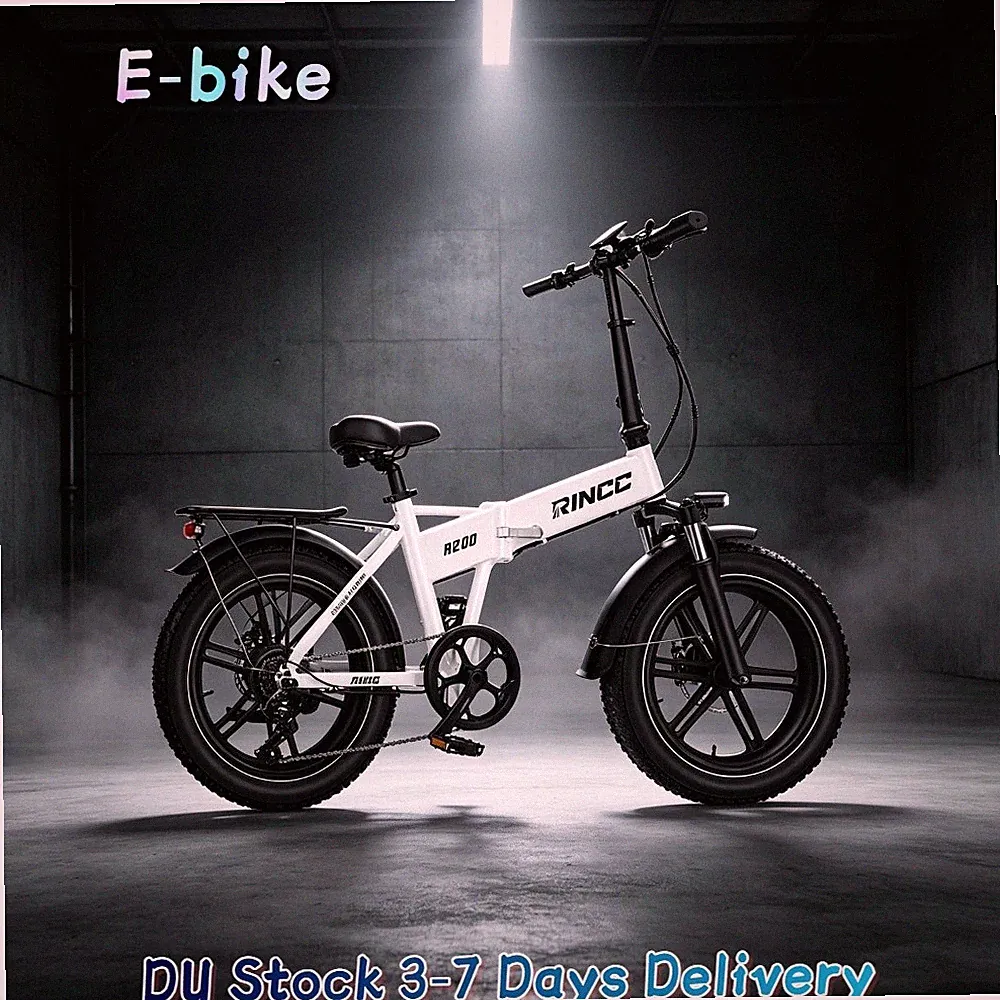 Unisex 20 Zoll Klapprad Fatbike E-Bike 48V 15Ah E-MountainBike Shimano 7 Gang
