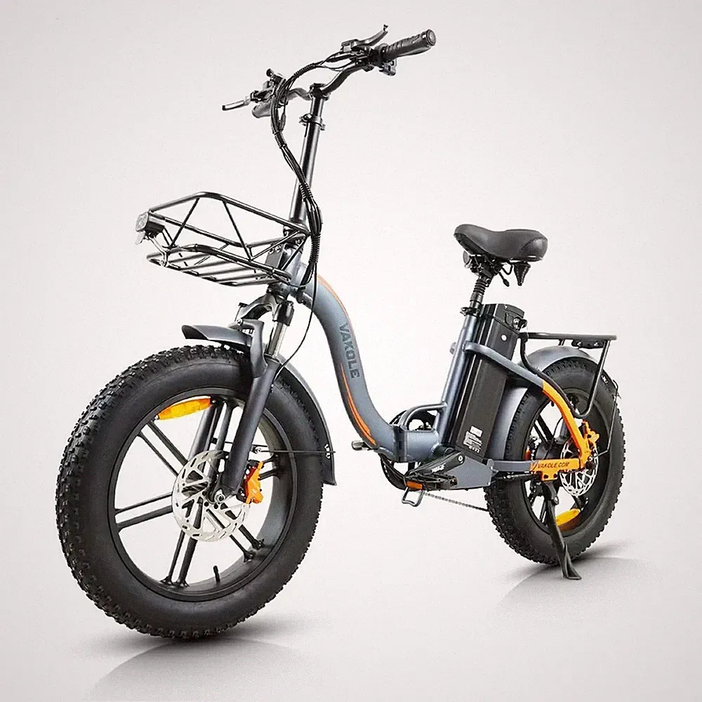 VAKOLE Y20 Pro E Bike 20 Zoll Klapprad 250W Elektrofahrrad 48V 30Ah Fatbike