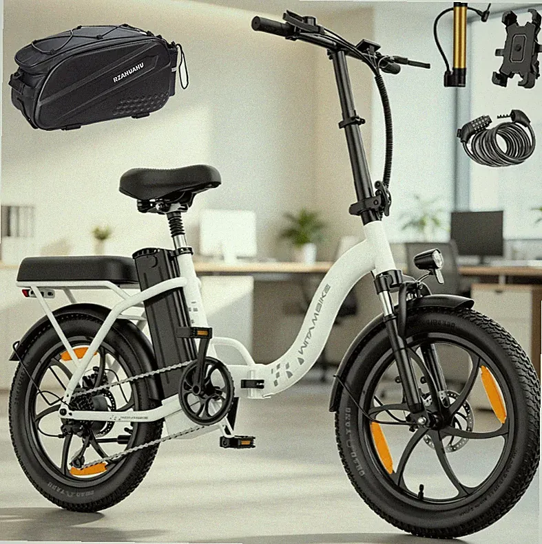 WITAMBIKE 20 Zoll E-Bike Pedelec Cityräder 250W 48V 16AH Klapprad Elektrofahrrad