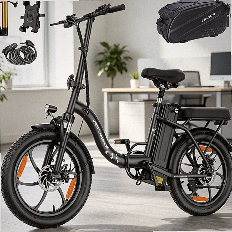 WITAMBIKE C16 Elektrofahrrad 20 Zoll Klappbar E-Bike 48V 16AH E-Citybike 100KM
